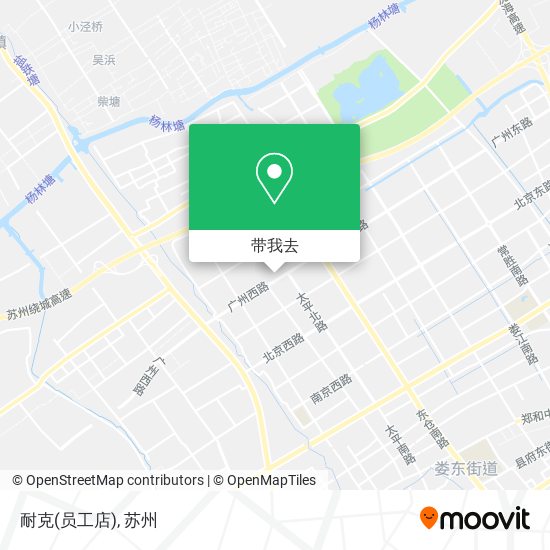 耐克(员工店)地图