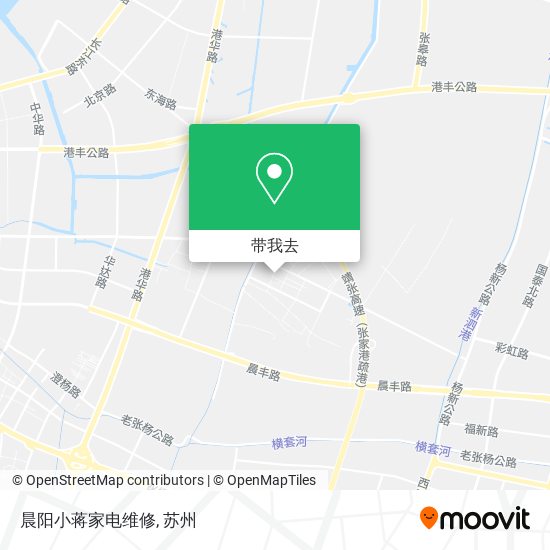 晨阳小蒋家电维修地图