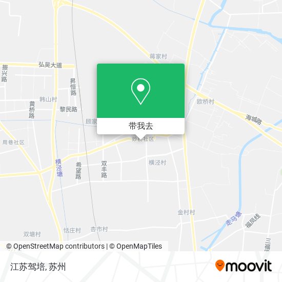 江苏驾培地图