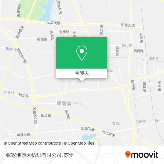 张家港康大纺织有限公司地图