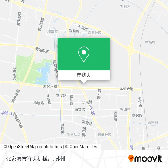 张家港市祥大机械厂地图