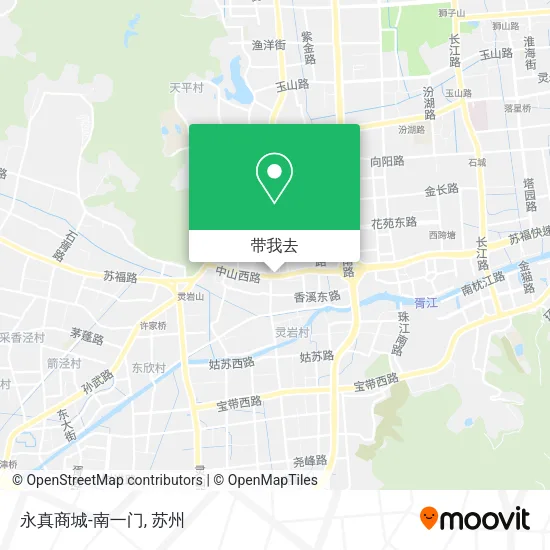 永真商城-南一门地图