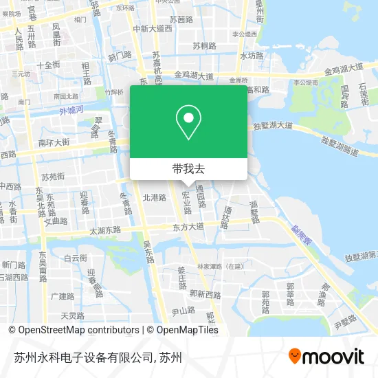 苏州永科电子设备有限公司地图