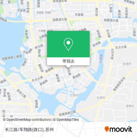 长江路/车翔路(路口)地图
