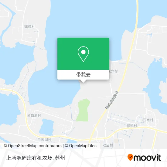 上膳源周庄有机农场地图