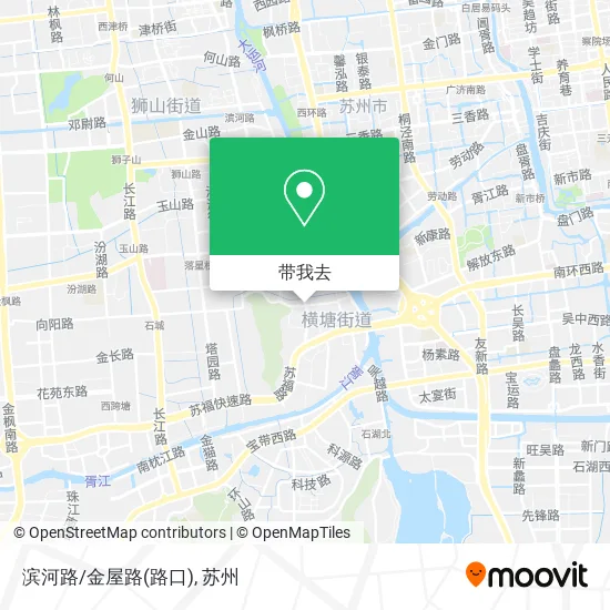 滨河路/金屋路(路口)地图