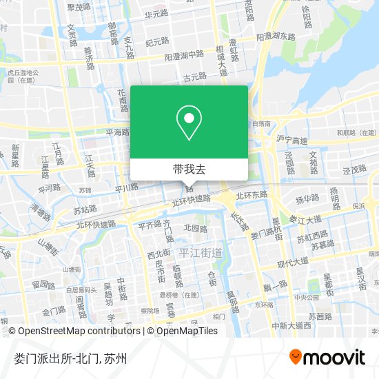 娄门派出所-北门地图