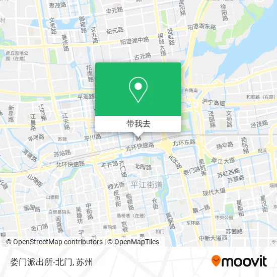 娄门派出所-北门地图