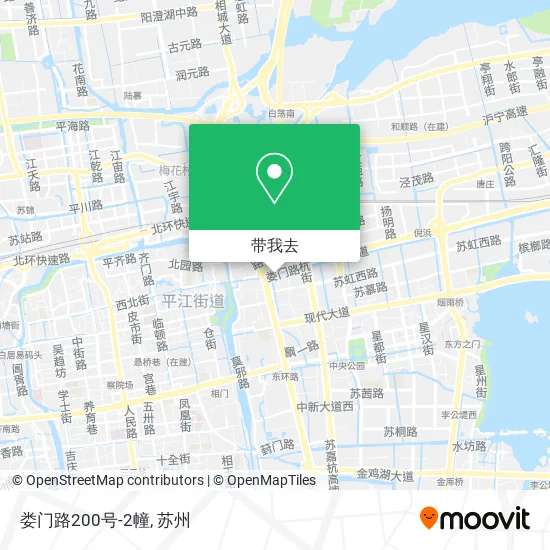 娄门路200号-2幢地图