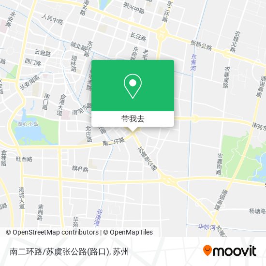 南二环路/苏虞张公路(路口)地图