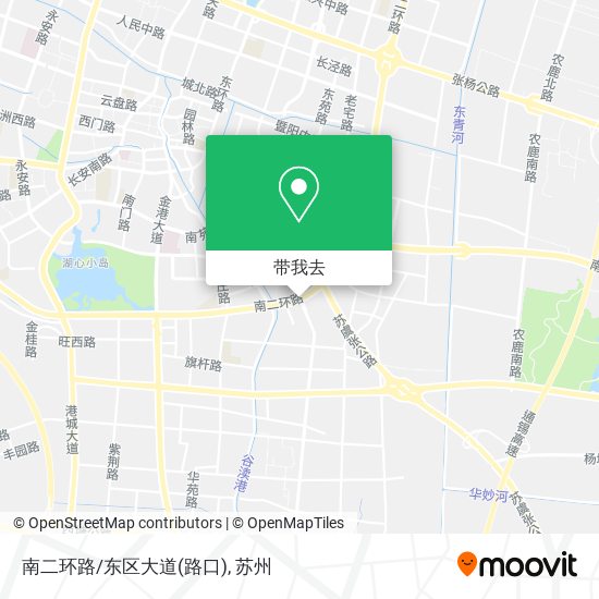 南二环路/东区大道(路口)地图
