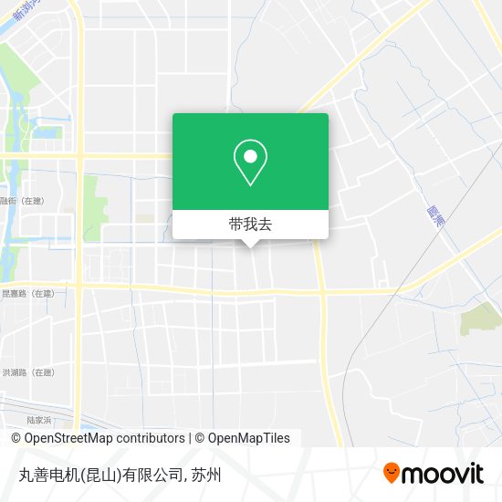 丸善电机(昆山)有限公司地图
