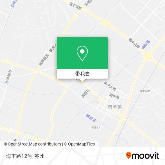 海丰路12号地图