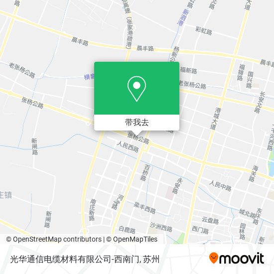 光华通信电缆材料有限公司-西南门地图