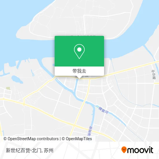 新世纪百货-北门地图
