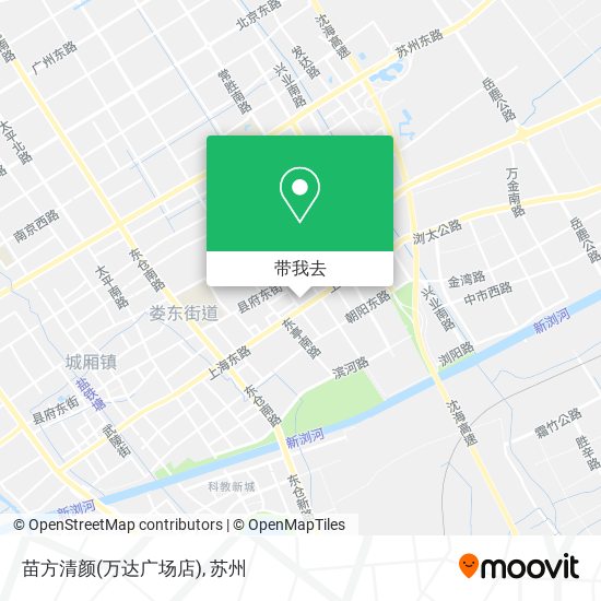 苗方清颜(万达广场店)地图