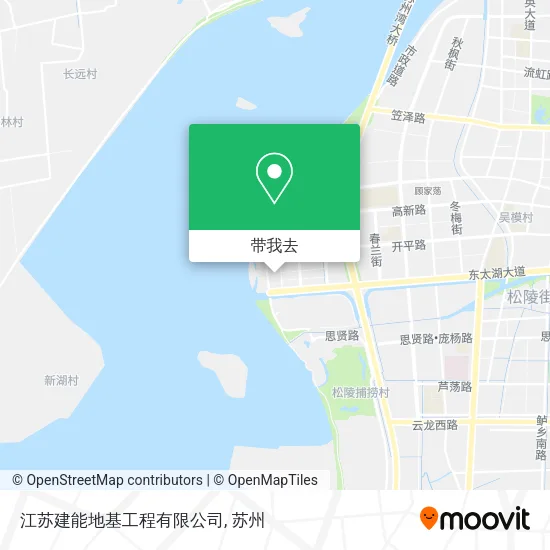 江苏建能地基工程有限公司地图