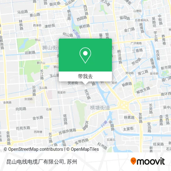 昆山电线电缆厂有限公司地图