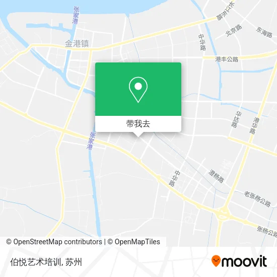 伯悦艺术培训地图