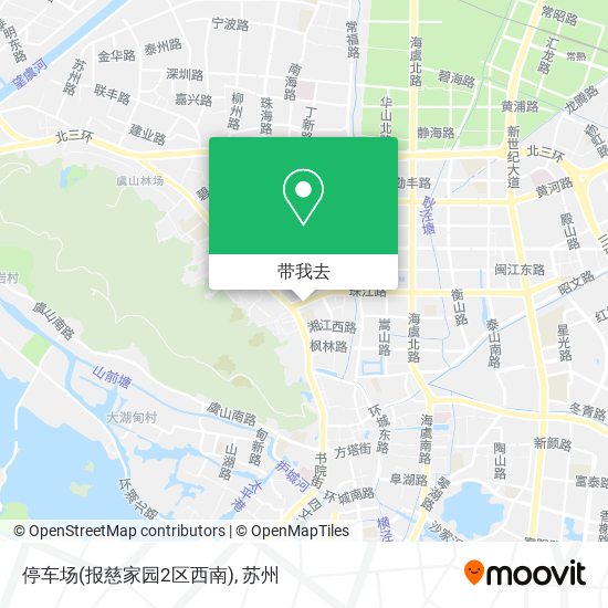 停车场(报慈家园2区西南)地图