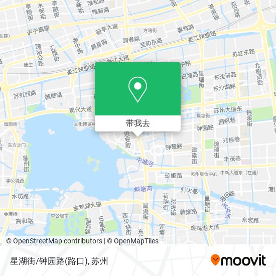 星湖街/钟园路(路口)地图