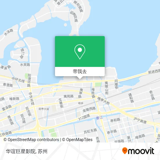 华谊巨星影院地图