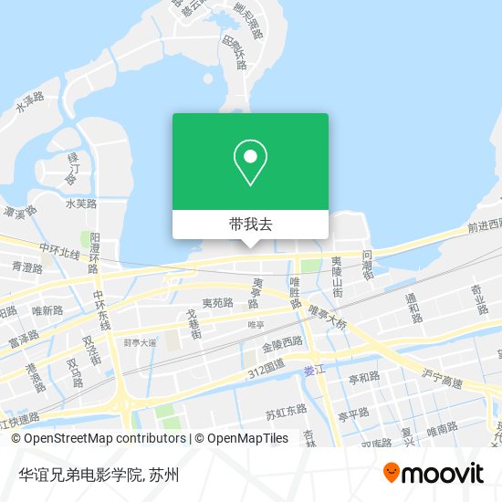 华谊兄弟电影学院地图