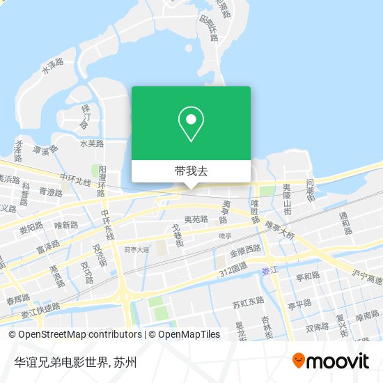 华谊兄弟电影世界地图