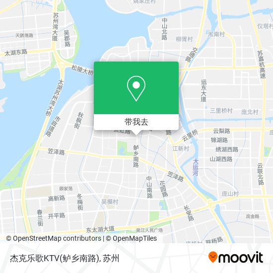 杰克乐歌KTV(鲈乡南路)地图