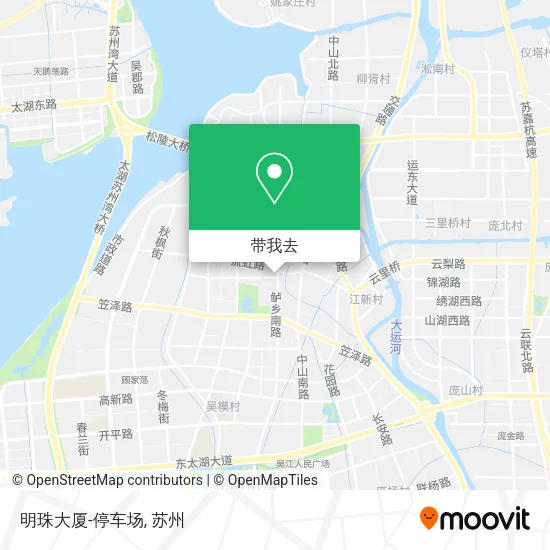 明珠大厦-停车场地图