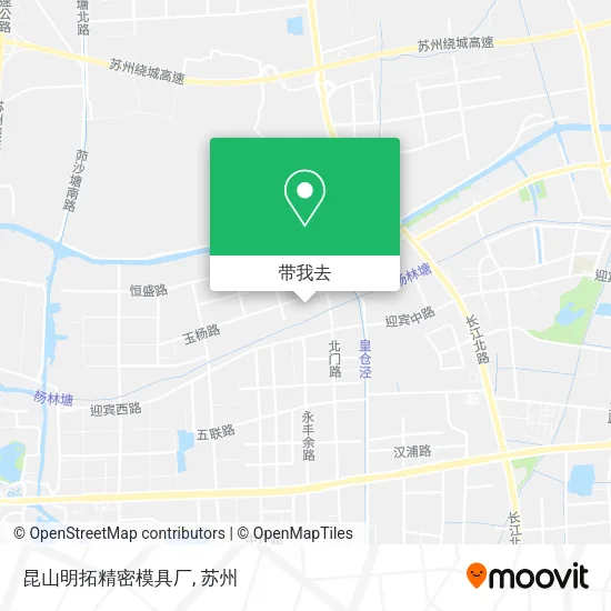 昆山明拓精密模具厂地图