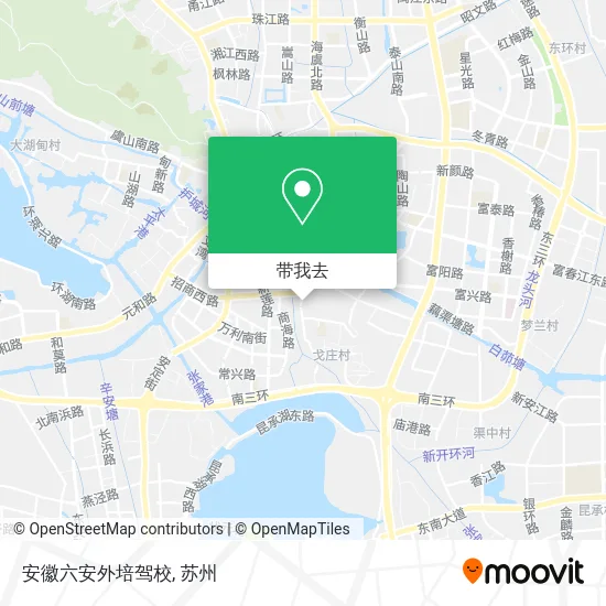 安徽六安外培驾校地图