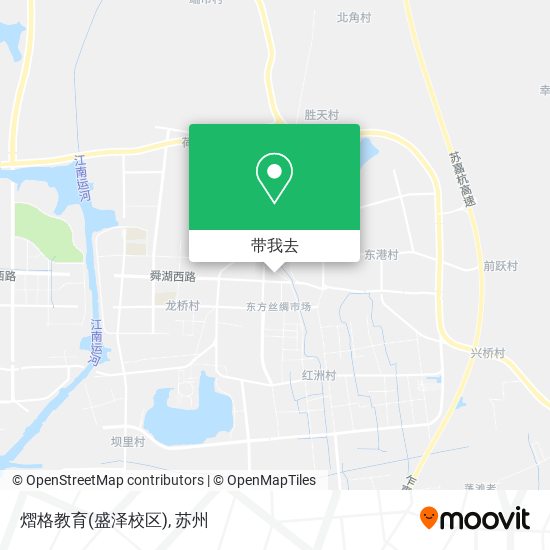 熠格教育(盛泽校区)地图