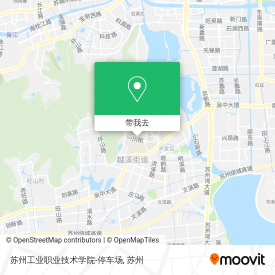 苏州工业职业技术学院-停车场地图