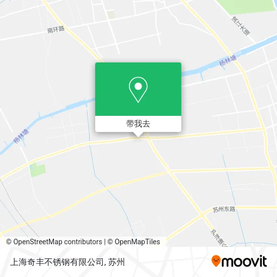 上海奇丰不锈钢有限公司地图