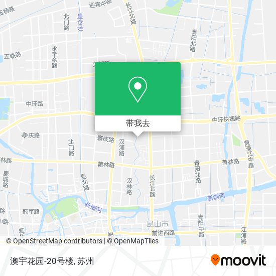 澳宇花园-20号楼地图
