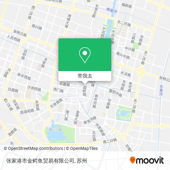 张家港市金鳄鱼贸易有限公司地图