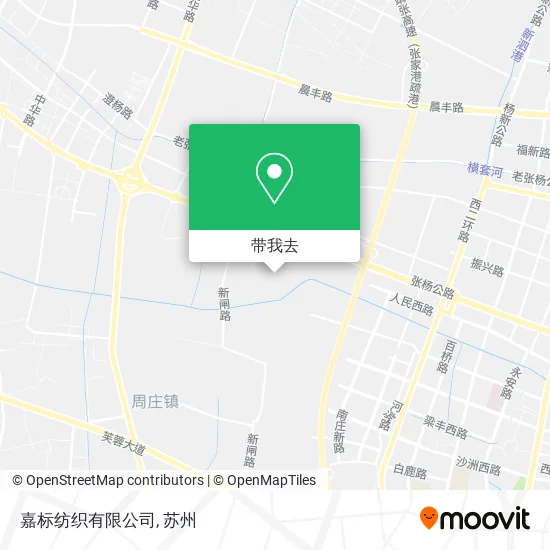 嘉标纺织有限公司地图