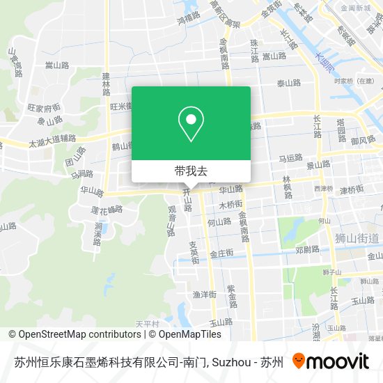 苏州恒乐康石墨烯科技有限公司-南门地图