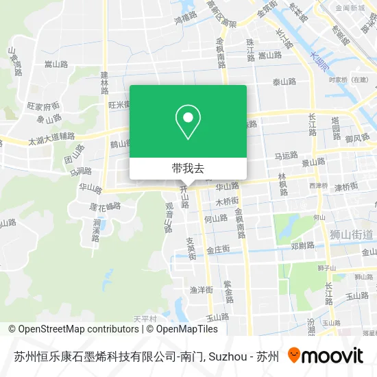 苏州恒乐康石墨烯科技有限公司-南门地图