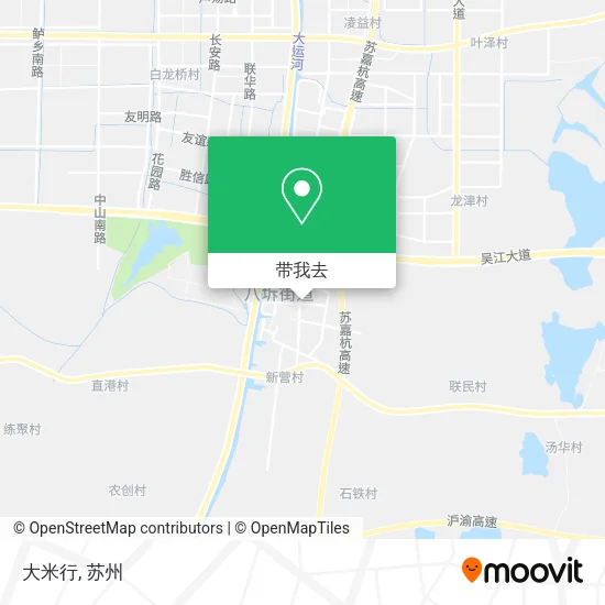 大米行地图