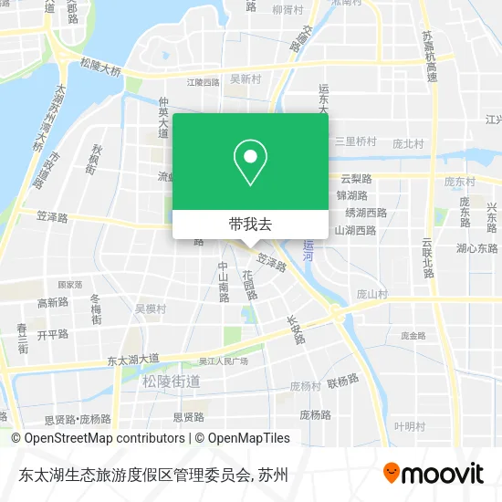 东太湖生态旅游度假区管理委员会地图