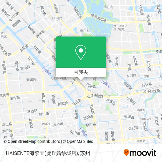 HAISENTE海擎天(虎丘婚纱城店)地图