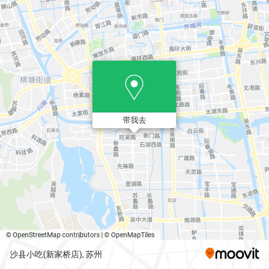 沙县小吃(新家桥店)地图