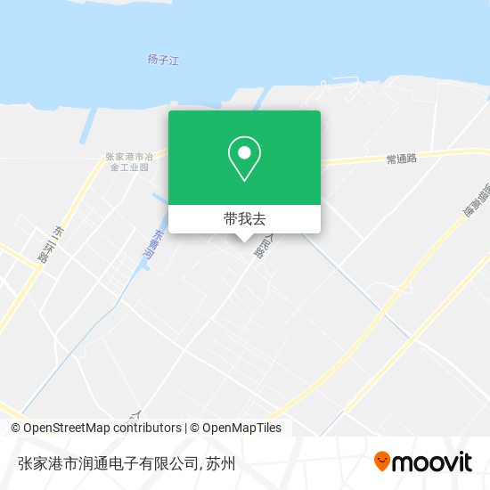 张家港市润通电子有限公司地图