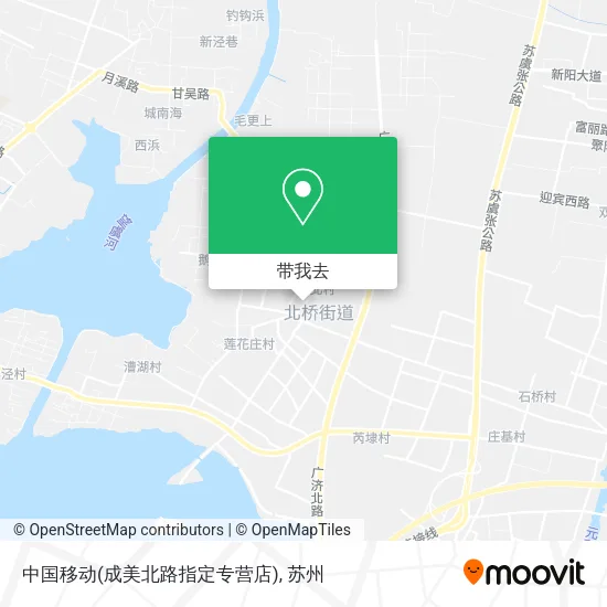 中国移动(成美北路指定专营店)地图