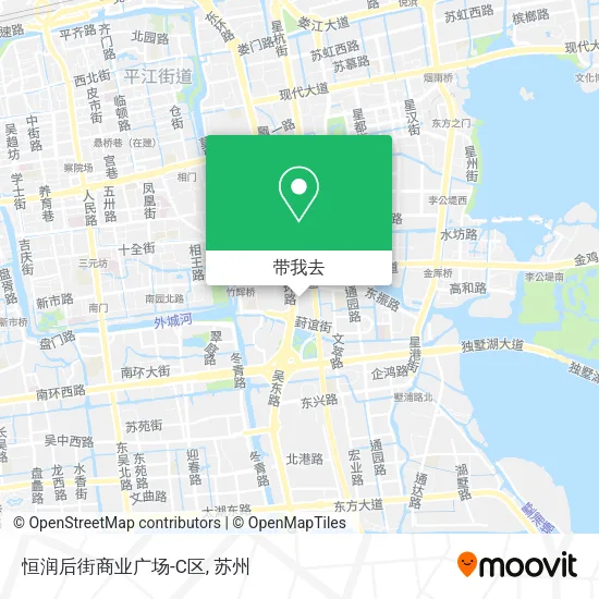 恒润后街商业广场-C区地图