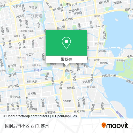 恒润后街小区-西门地图