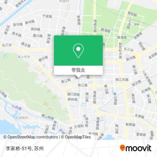 李家桥-51号地图