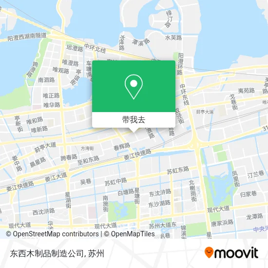 东西木制品制造公司地图